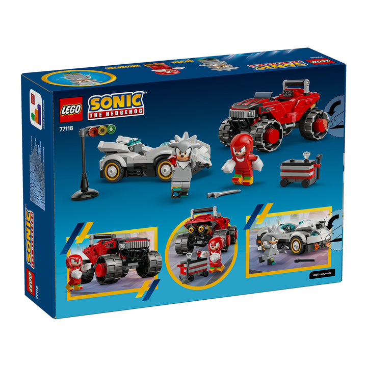 LEGO 77118 AUTO DI SILVER VS MONSTER TRUCK DI KNUCKLES