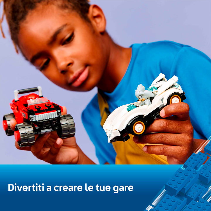 LEGO 77118 AUTO DI SILVER VS MONSTER TRUCK DI KNUCKLES