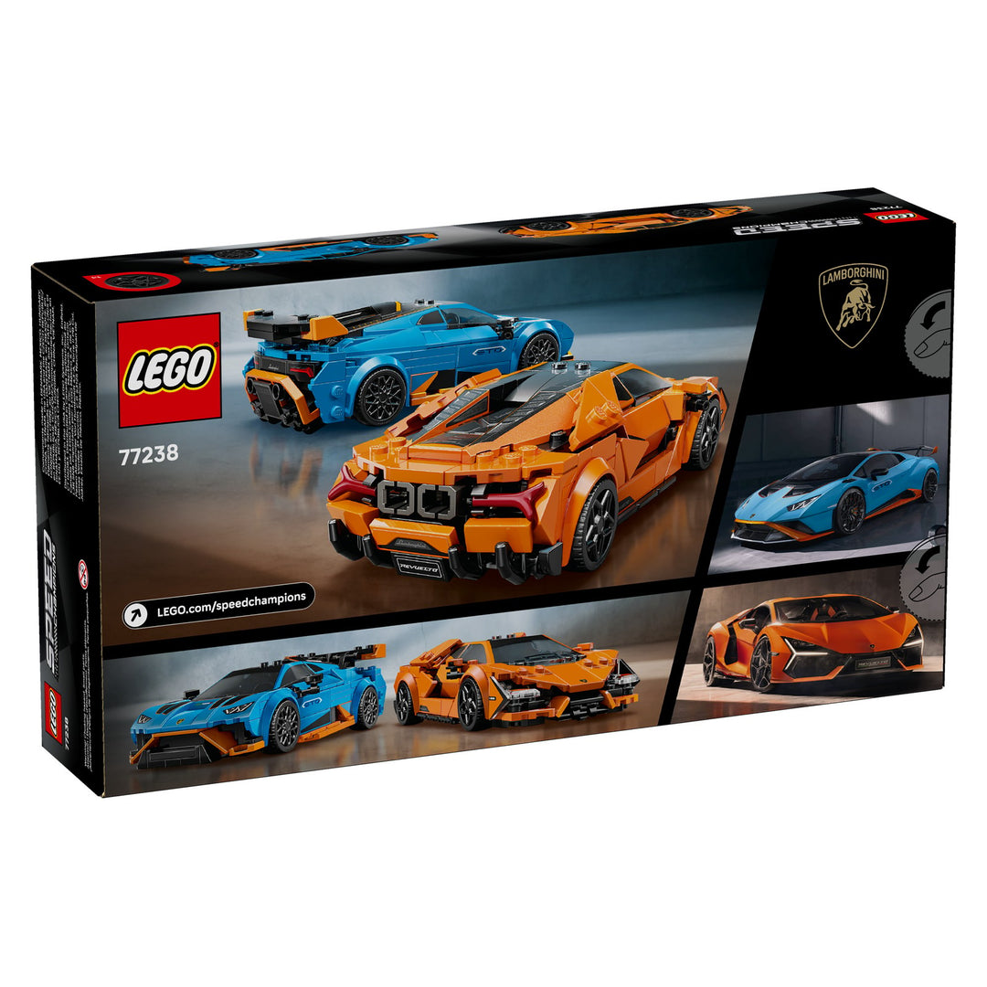 LEGO 77238 LAMBORGHINI REVUELTO E HURACÁN STO