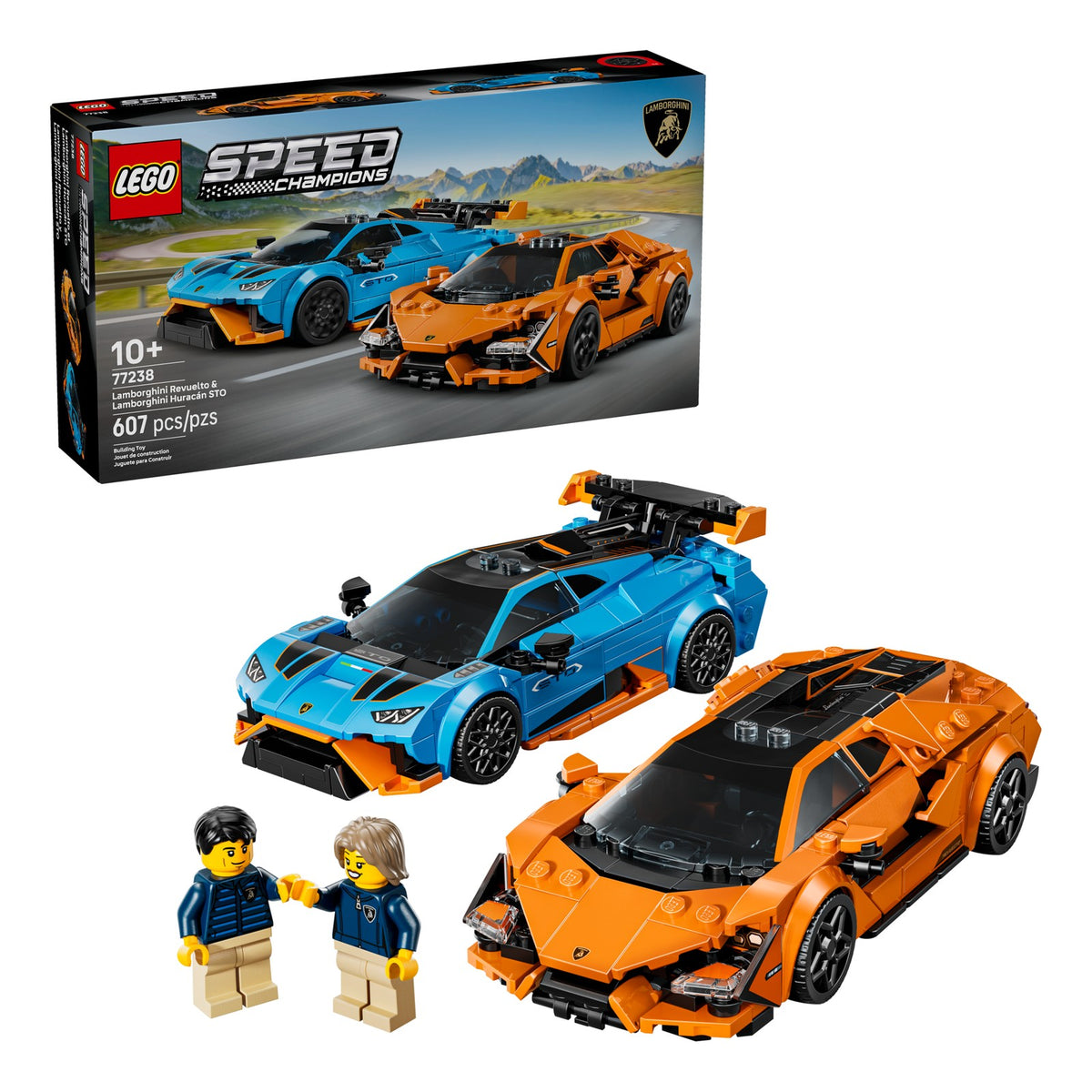 LEGO 77238 LAMBORGHINI REVUELTO E HURACÁN STO