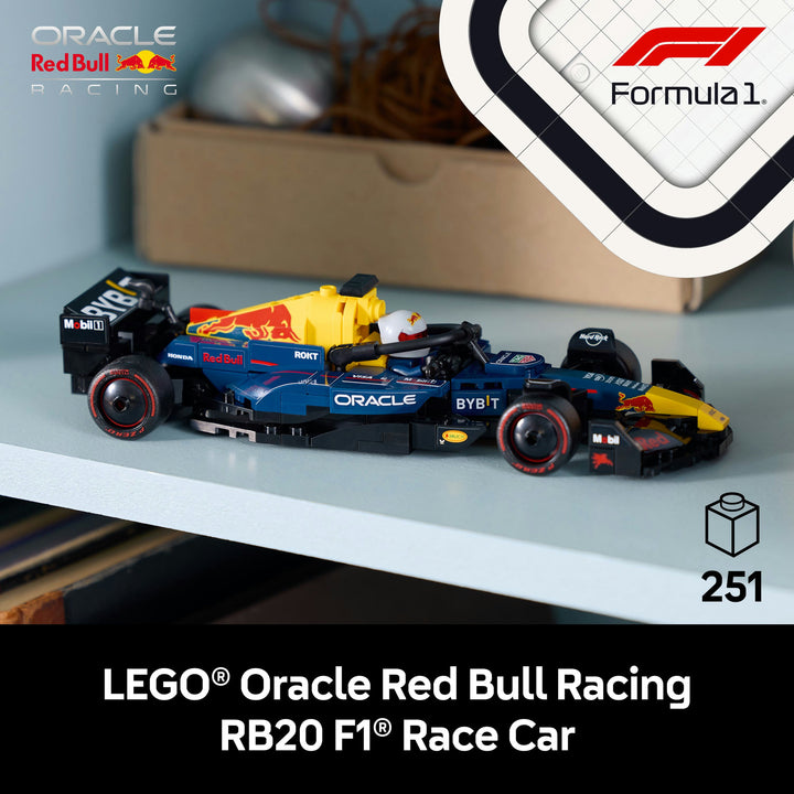 LEGO 77243 AUTO DA CORSA F1 ORACLE RED BULL RACING RB20