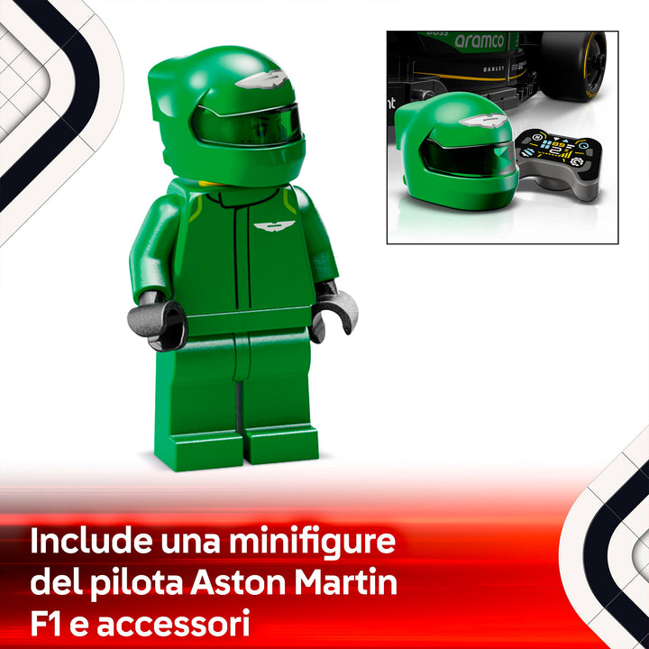 LEGO 77245 AUTO DA CORSA F1 ASTON MARTIN ARAMCO AMR24