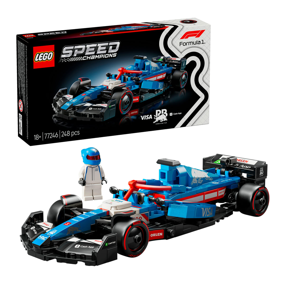 LEGO 77246 AUTO DA CORSA F1 VISA CASH APP RB VCARB 01