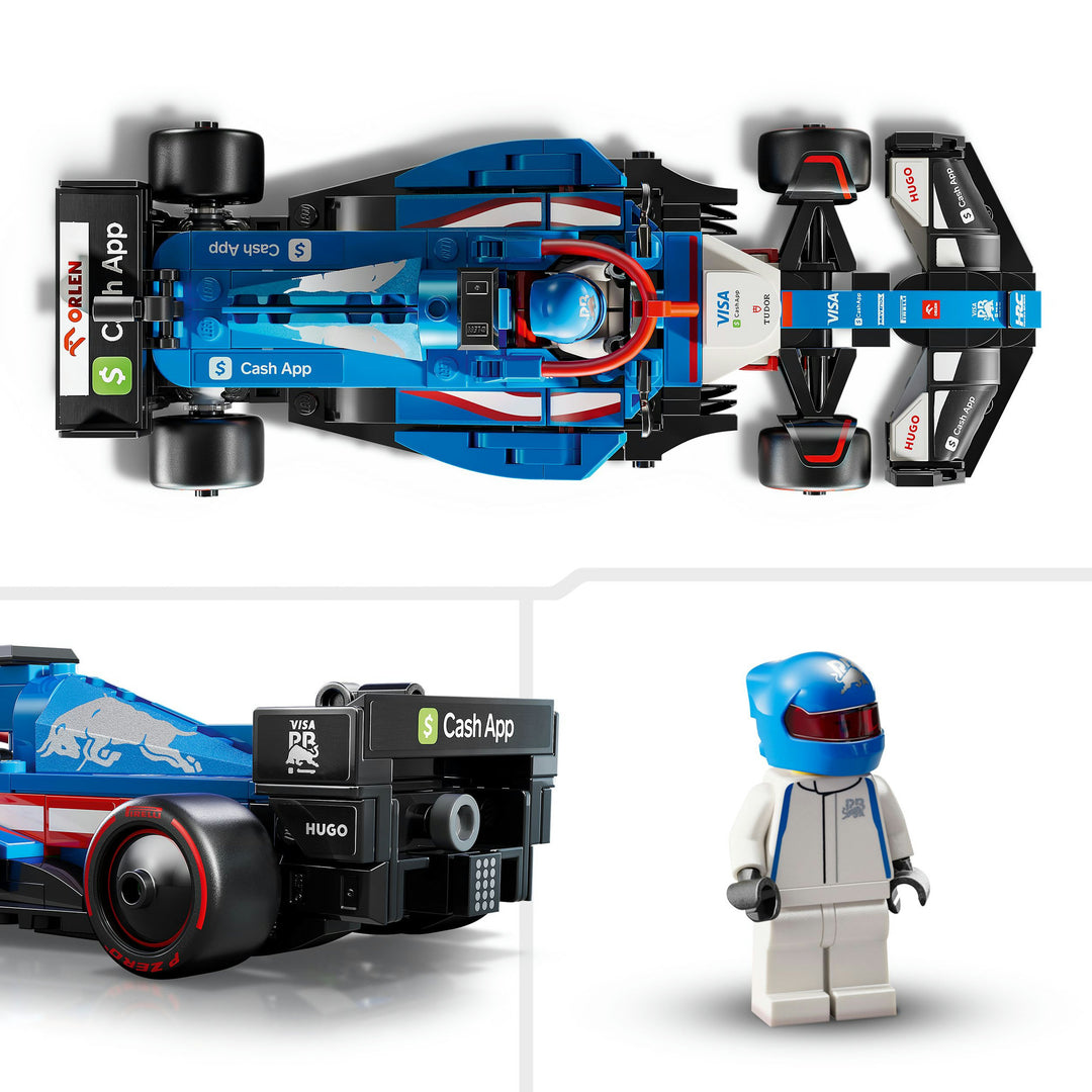 LEGO 77246 AUTO DA CORSA F1 VISA CASH APP RB VCARB 01