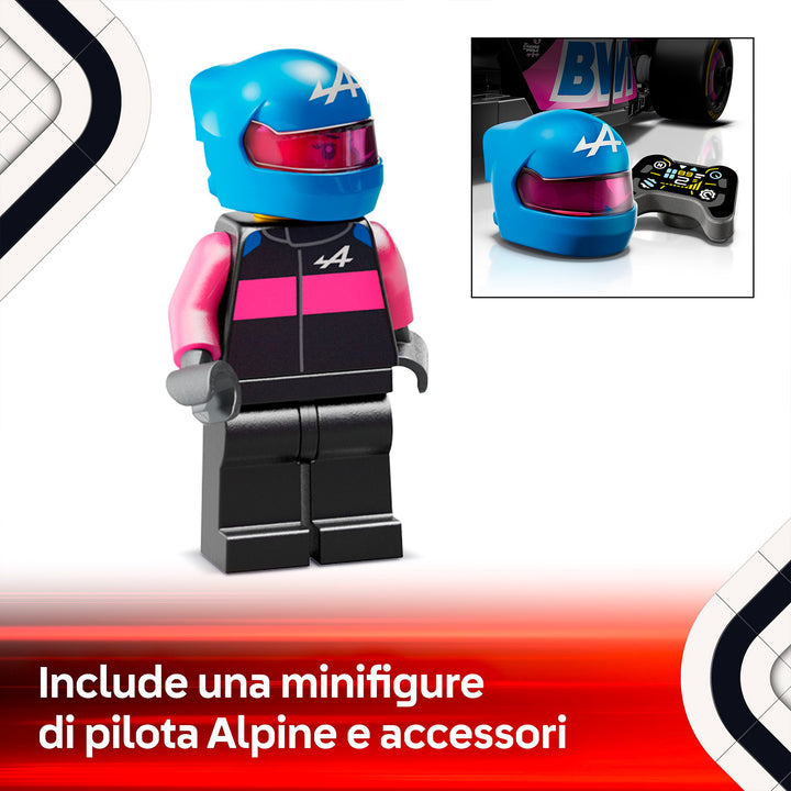 LEGO 77248 AUTO DA CORSA F1 BWT ALPINE TEAM A524