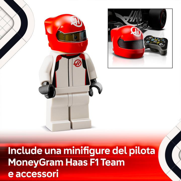 LEGO 77250 AUTO DA CORSA F1 MONEYGRAM HAAS TEAM VF-24