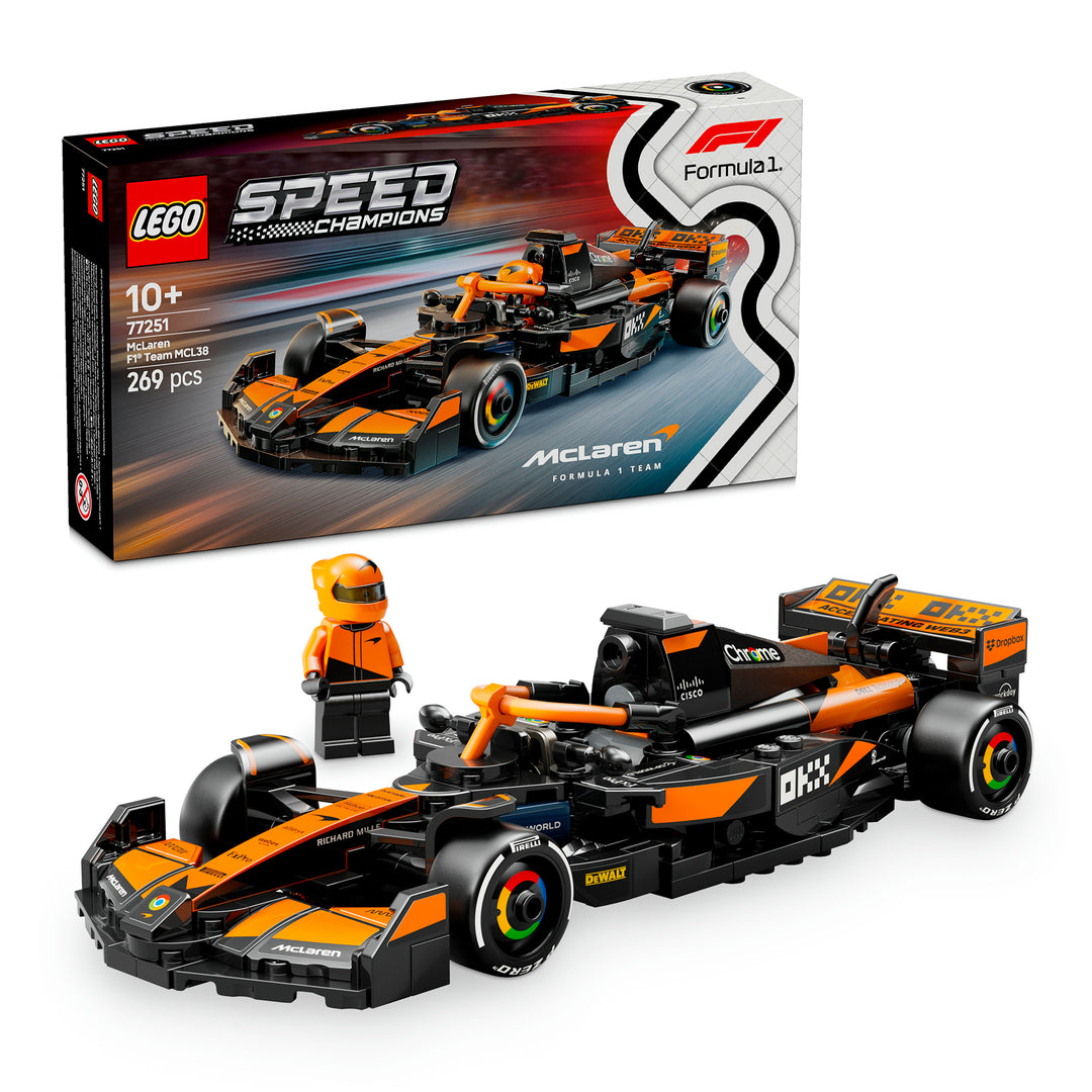 LEGO 77251 AUTO DA CORSA F1 MCLAREN TEAM MCL38
