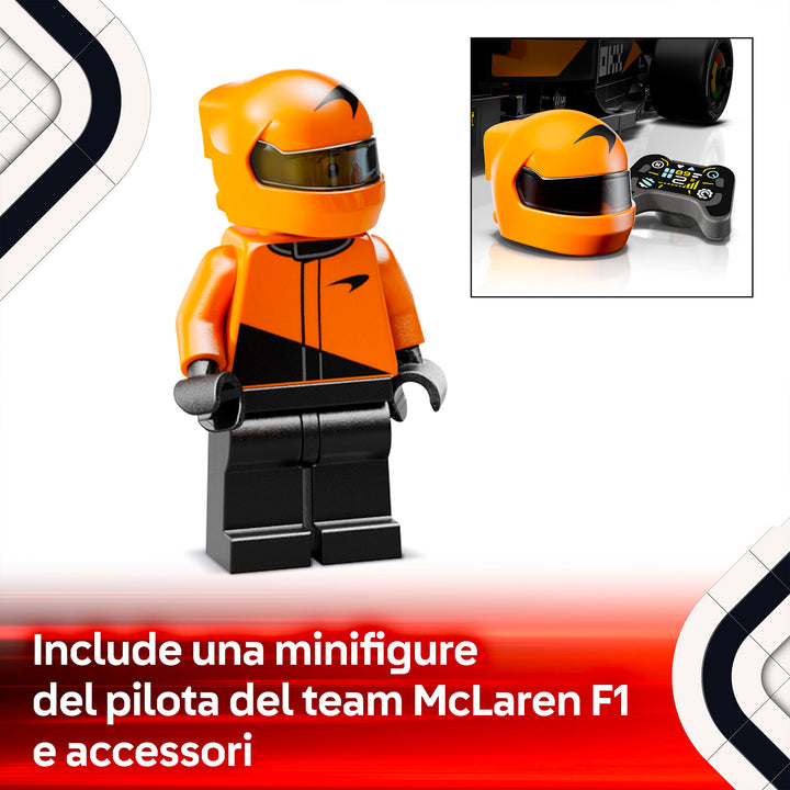 LEGO 77251 AUTO DA CORSA F1 MCLAREN TEAM MCL38
