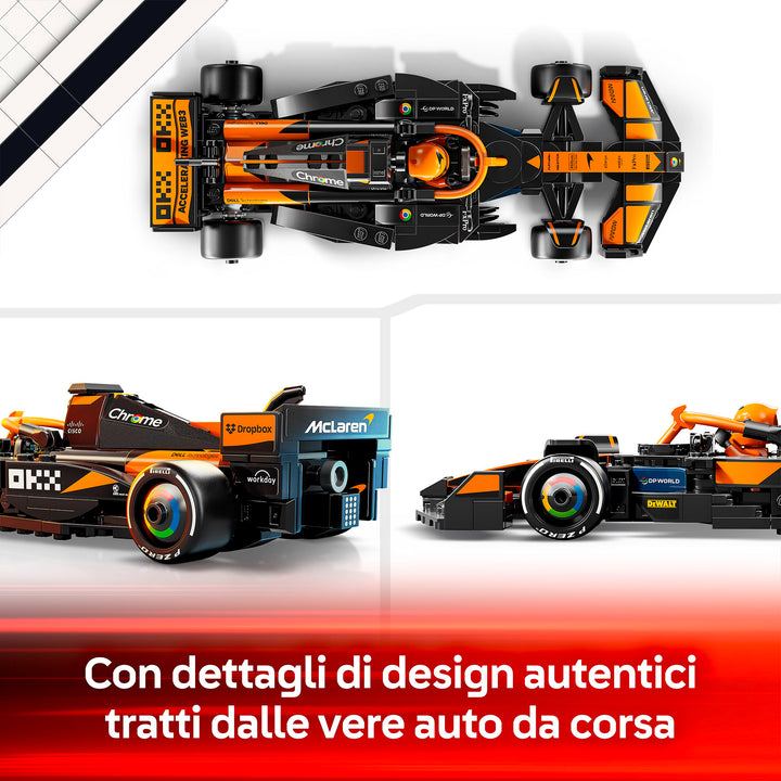 LEGO 77251 AUTO DA CORSA F1 MCLAREN TEAM MCL38