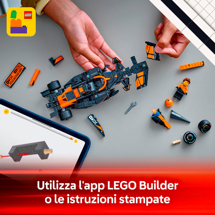 LEGO 77251 AUTO DA CORSA F1 MCLAREN TEAM MCL38