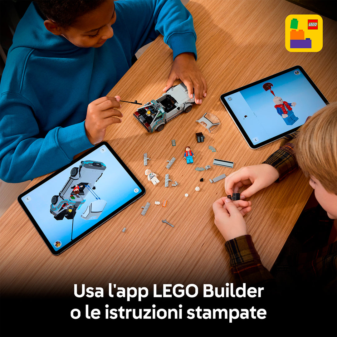 LEGO 77256 MACCHINA DEL TEMPO DI RITORNO AL FUTURO