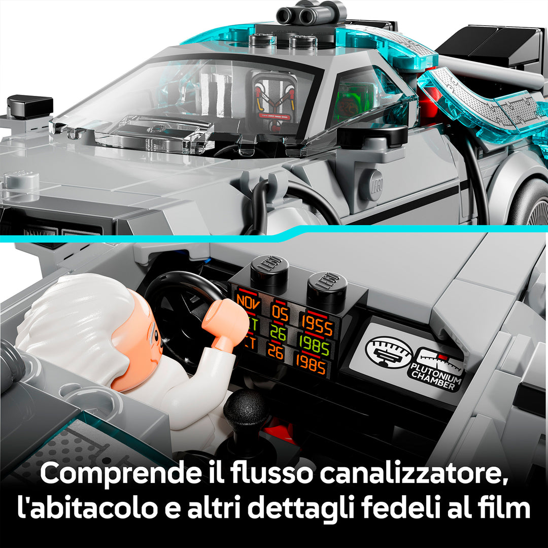 LEGO 77256 MACCHINA DEL TEMPO DI RITORNO AL FUTURO