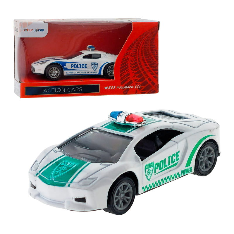 AUTO POLIZIA DIE CAST 1:50 A RETROCARICA