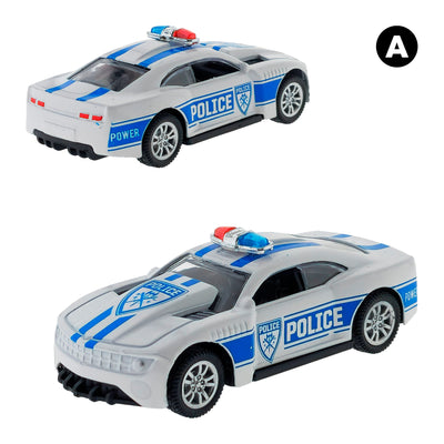 AUTO POLIZIA DIE CAST 1:50 A RETROCARICA