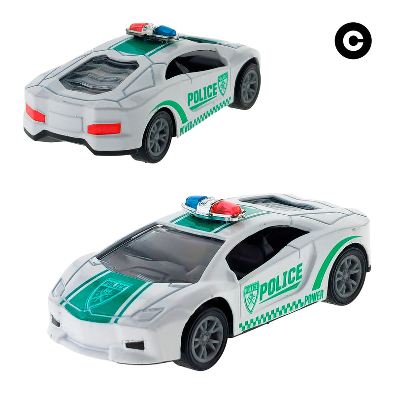 AUTO POLIZIA DIE CAST 1:50 A RETROCARICA