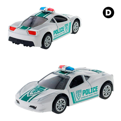 AUTO POLIZIA DIE CAST 1:50 A RETROCARICA