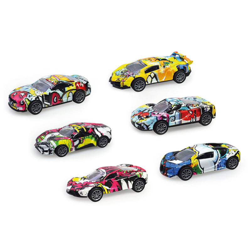JOLLY JOKER AUTO DA CORSA COLORATA DIE CAST 1:50 A RETROCARICA