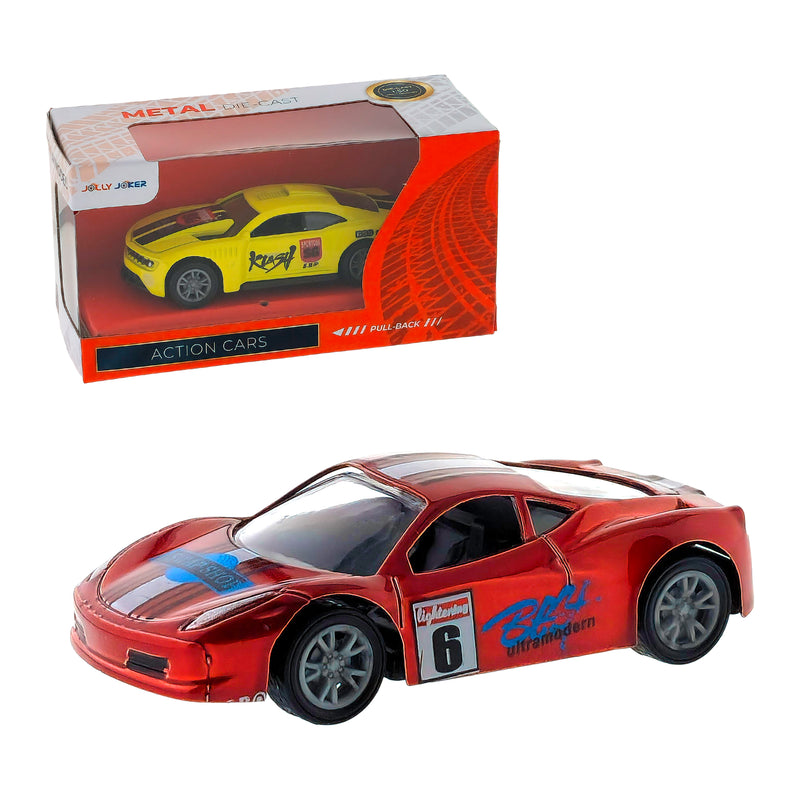 AUTO RACING CAR DIE CAST 1:50 A RETROCARICA