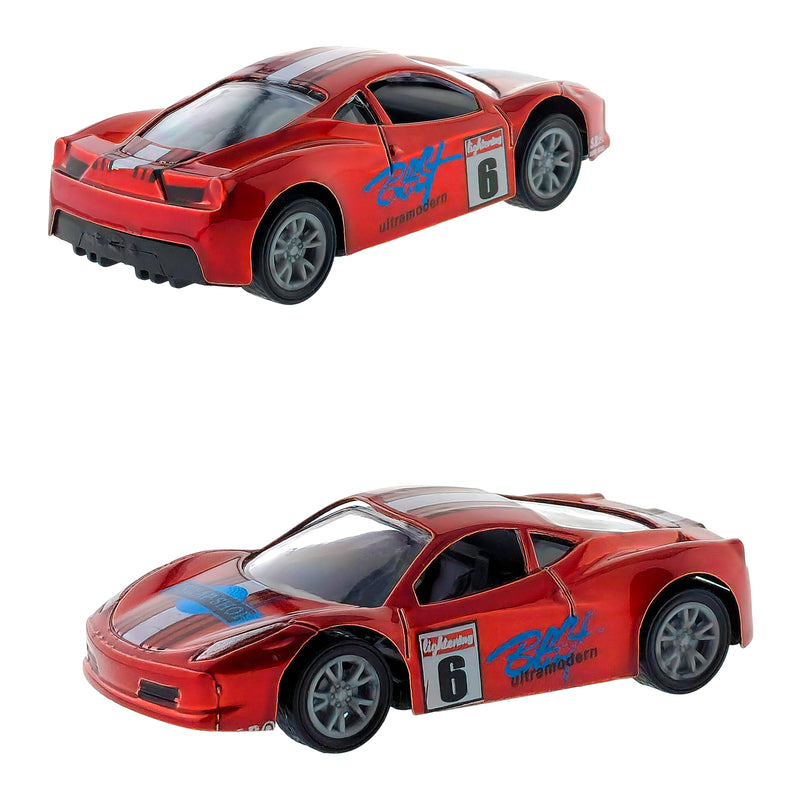 AUTO RACING CAR DIE CAST 1:50 A RETROCARICA