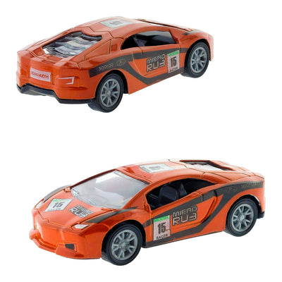 AUTO RACING CAR DIE CAST 1:50 A RETROCARICA