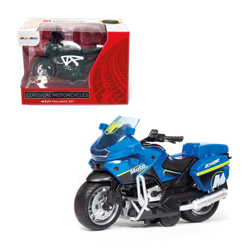 JOLLY JOKER MOTO TOURING DIE CAST 1:14 CON RETROCARICA