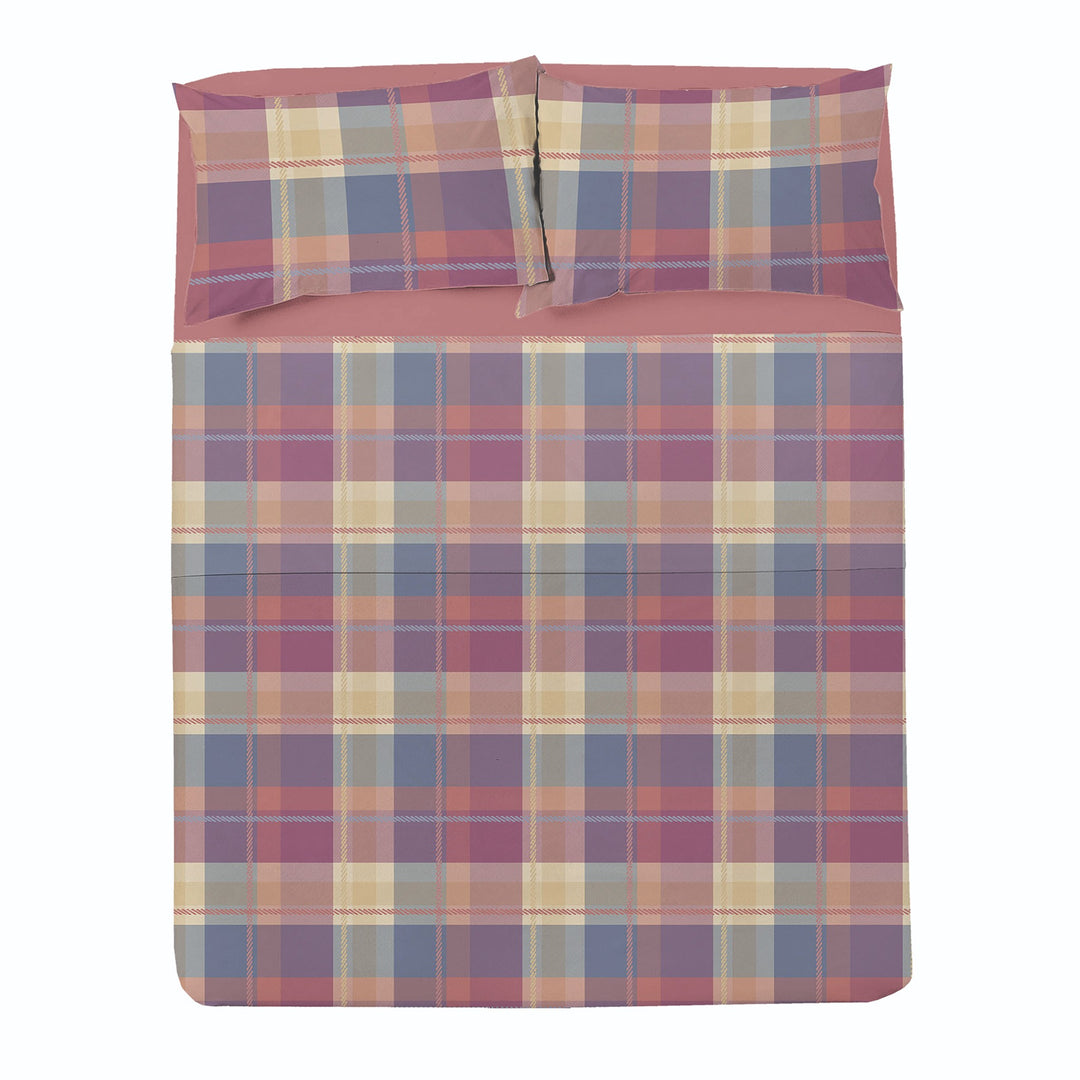 COMPLETO LETTO LIVIGNO ROSATO