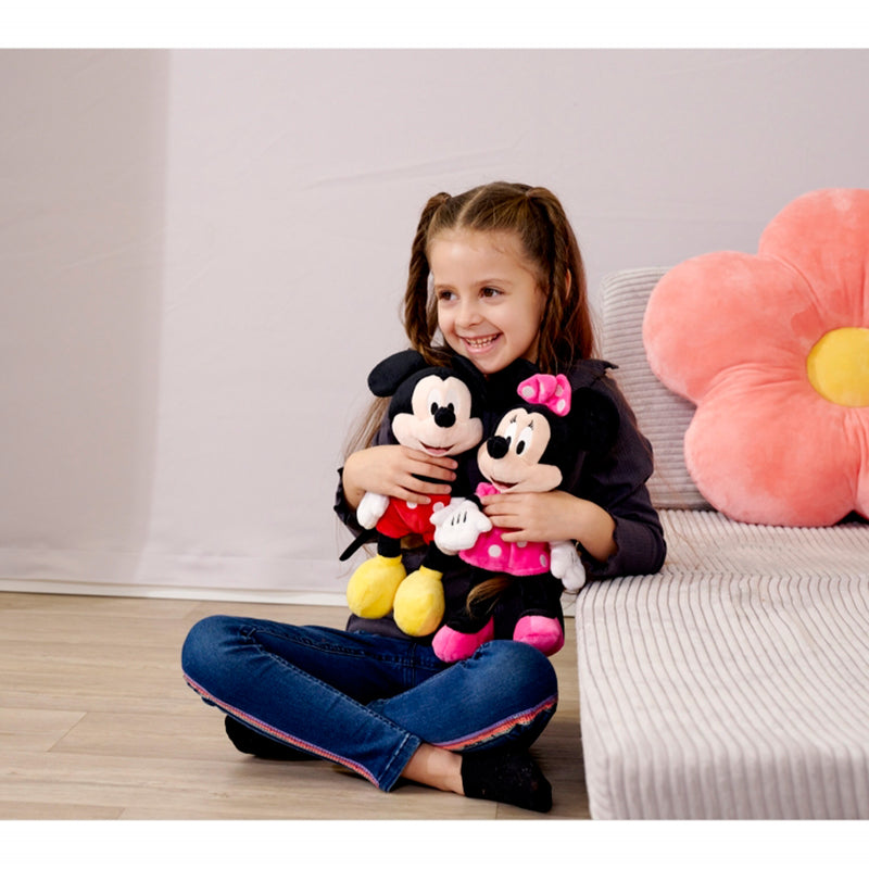 PELUCHE MINNIE CON ABITO FUCSIA 25CM