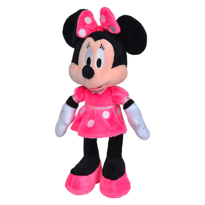 PELUCHE MINNIE CON ABITO FUCSIA 25CM