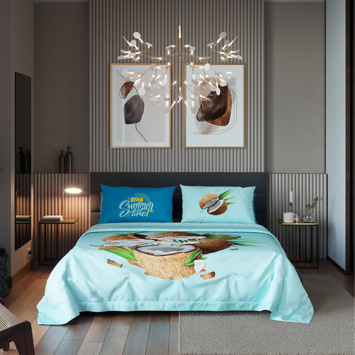 COMPLETO LETTO FRUIT POWER - COCCO