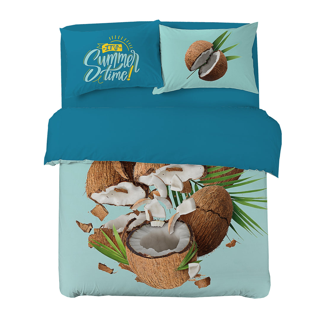 PARURE COPRIPIUMINO FRUIT POWER - COCCO