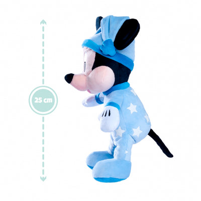 PELUCHE TOPOLINO A NANNA GLOW-IN-THE-DARK 25CM