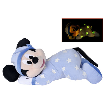 PELUCHE TOPOLINO A NANNA SDRAIATO GLOW-IN-THE-DARK 30CM