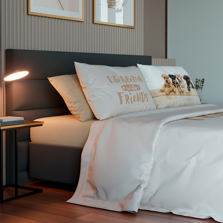 COMPLETO LETTO QUI LA ZAMPA - LIFE IS BETTER