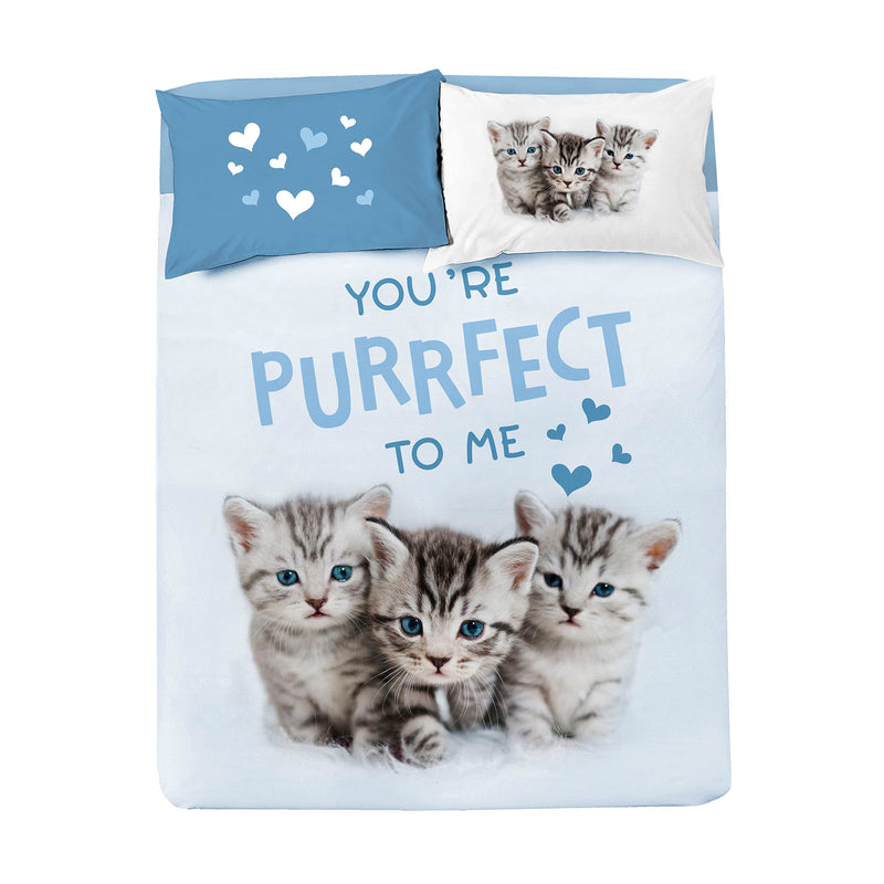 COMPLETO LETTO QUI LA ZAMPA - PURRFECT