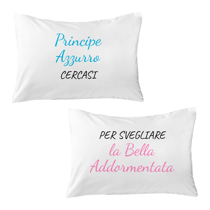 COPPIA FEDERE PARLANTI 50X80CM BELLA ADDORMENTATA