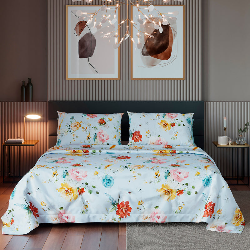 COMPLETO LETTO BREZZA AUTUNNO - GERANIO