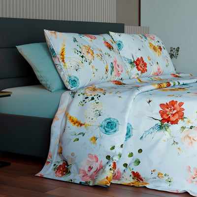 COMPLETO LETTO BREZZA AUTUNNO - GERANIO