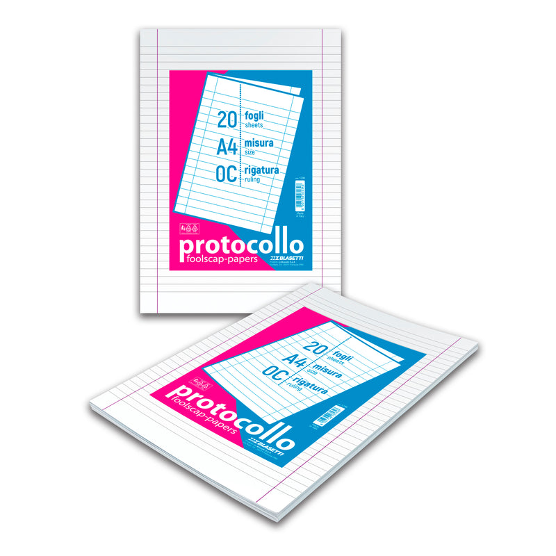 BUSTA 20 FOGLI PROTOCOLLO 0C