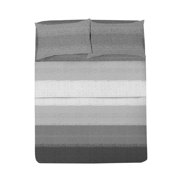 COMPLETO LETTO GENTLEMAN - SFUMATURE DI GRIGIO