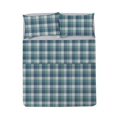 COMPLETO LETTO GENTLEMAN - TARTAN FRESCO