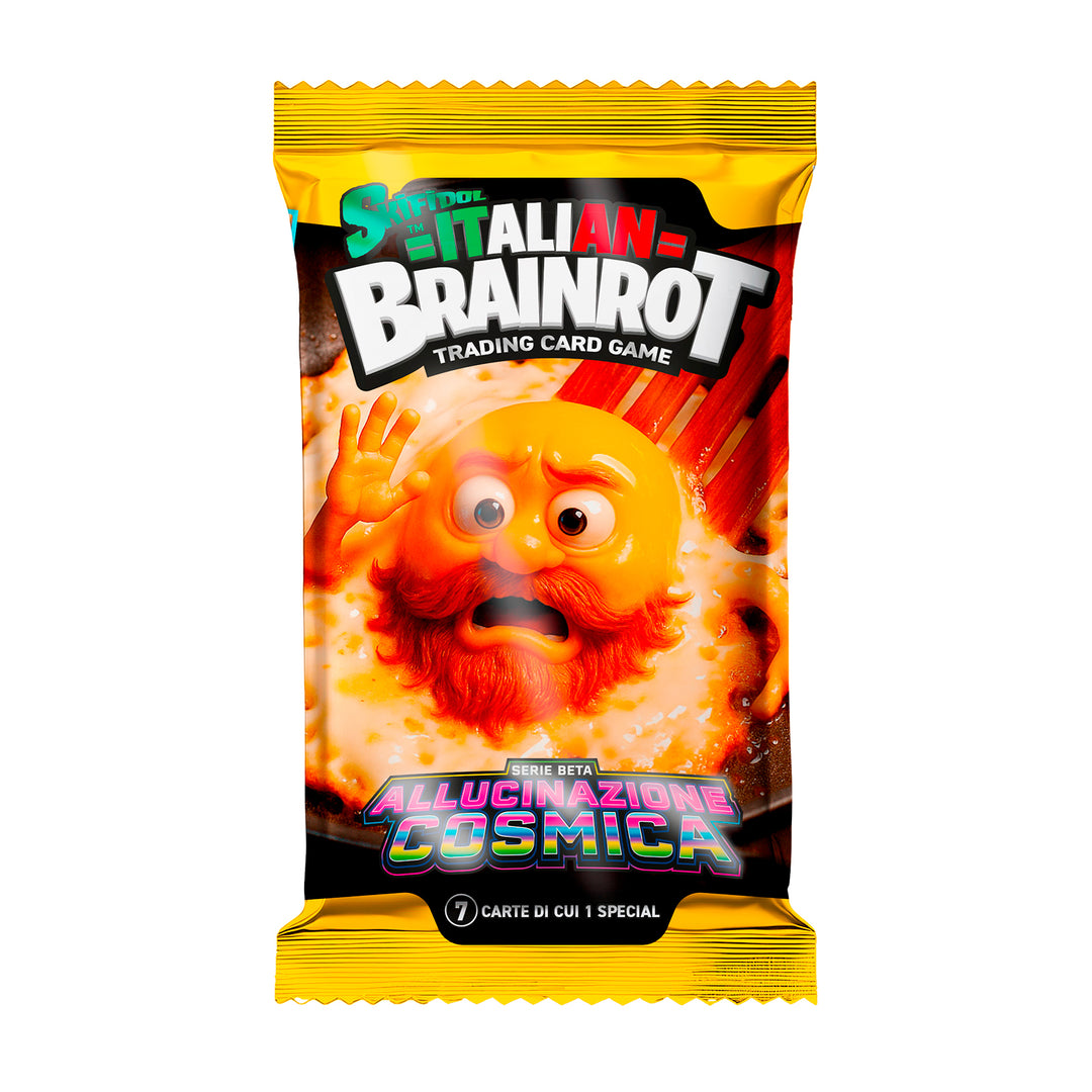 SKIFIDOL ITALIAN BRAINROT ALLUCINAZIONE COSMICA - BUSTINA 7 CARTE