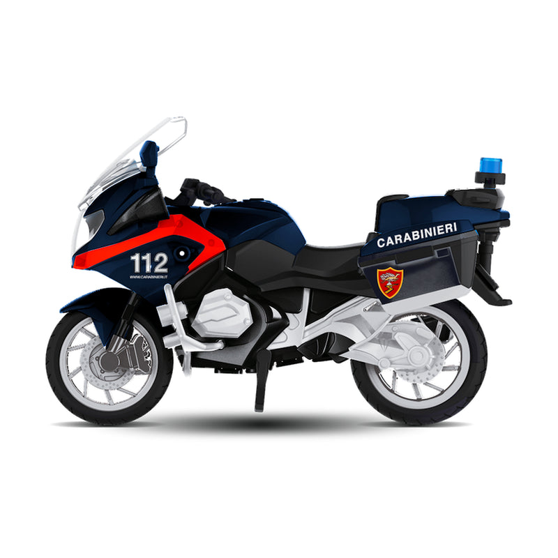 MOTOCICLETTA CARABINIERI CON LUCI E SUONI