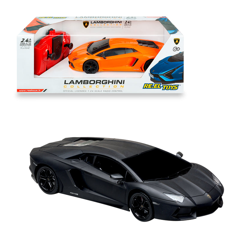 AUTO RADIOCOMANDATA LAMBORGHINI AVENTADOR COUPÉ 1:24 CON LUCI