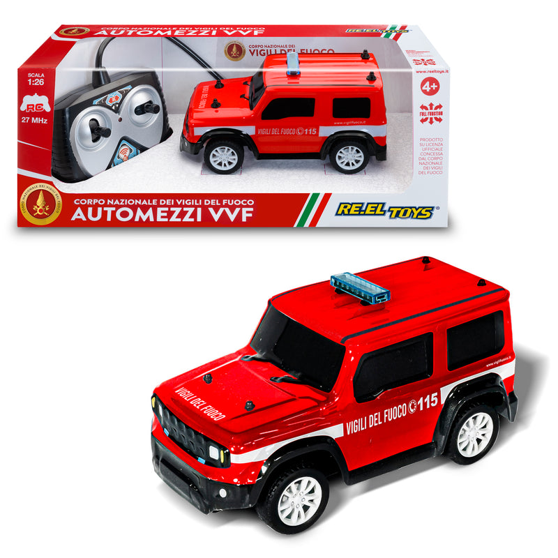 FUORISTRADA RADIOCOMANDATO VIGILI DEL FUOCO 1:26