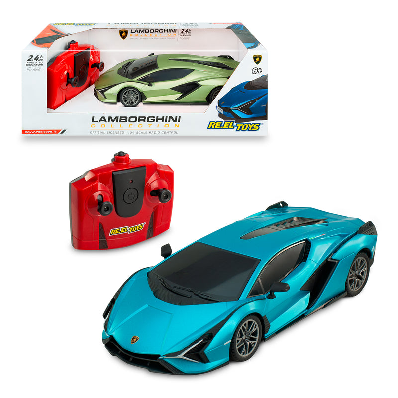 AUTO RADIOCOMANDATA LAMBORGHINI SIAN 1:24 CON LUCI