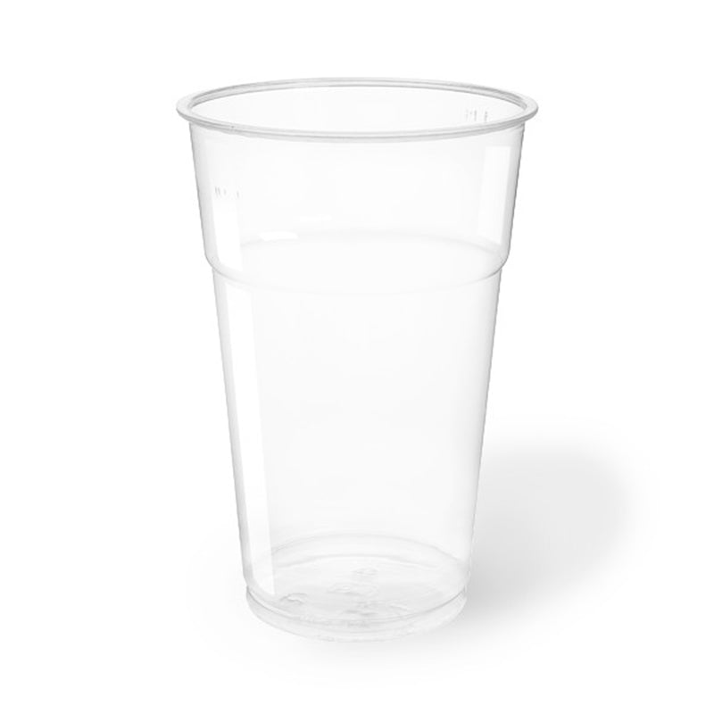 50 BICCHIERI TRASPARENTI R-PET NATURIA 630 ML