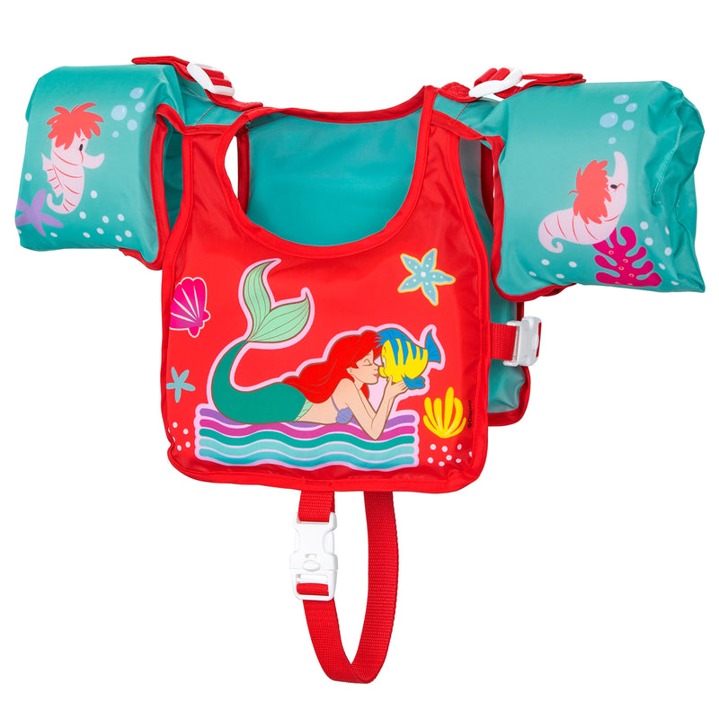 BW9101I GIUBBETTO SALVAGENTE SWIM PAL SIRENETTA ARIEL 3-6 ANNI