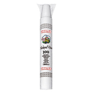 100 BICCHIERI BIANCHI WEEKEND TIME 200 ML