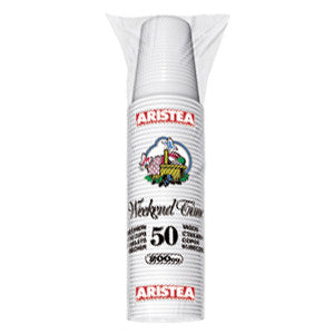 50 BICCHIERI BIANCHI WEEKEND TIME 200 ML