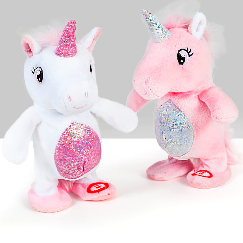 PELUCHE RIPETIX UNICORNO 20CM RIPETE E CAMMINA